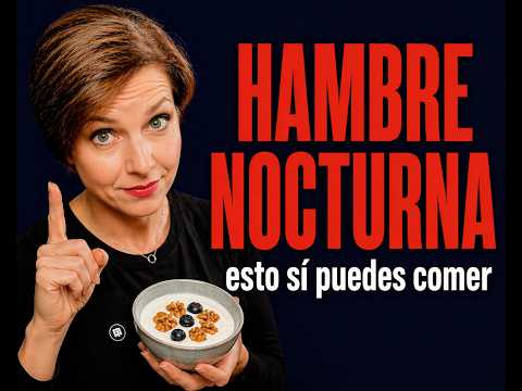 ¿Qué podemos comer antes de dormir?