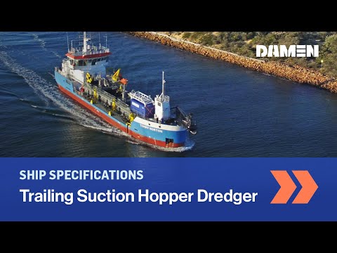 Trailing Suction Hopper Dredger 650 'Tommy Norton' | Ship Specifications | Damen Shipyards