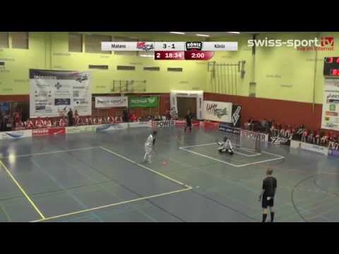 150406 Alligator Malans vs Floorball Köniz Playoff Halbfinals Spiel 5 Highlights