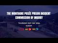 SBC LIVE THE MONTAGNE POSÉE PRISON INCIDENT COMMISSION OF INQUIRY 21 05 2026