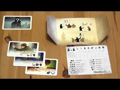 Sherlock társasjáték - d3meeples