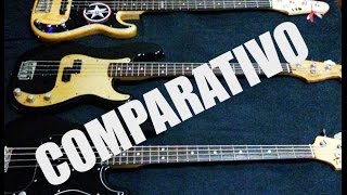 Video thumbnail for Comparativo Fender Precision Tokai ESP LTD by Artur Meireles