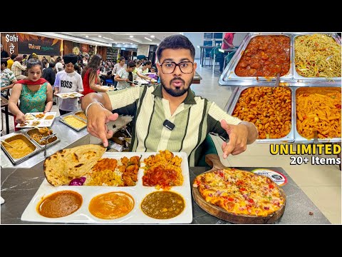 Unlimited Food Buffet + Unlimited Pizza at Rs 179 | Street Food India