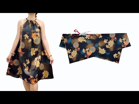 🏝️Only 1.1 meter of fabric 💕 Very easy Cut in 5 minutes and Sew only 10 minutes
