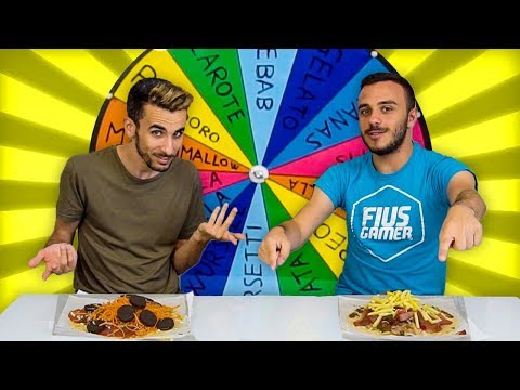 🍕 PIZZA CHALLENGE con la RUOTA DEL MISTERO! 😱 vs FIUS GAMER!