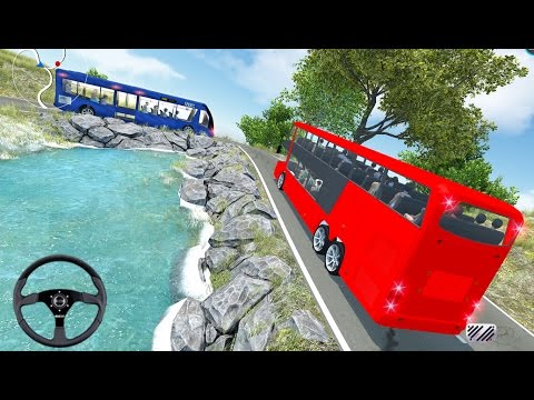 Coach Bus Simulator Parking - Hill Bus Driving Game