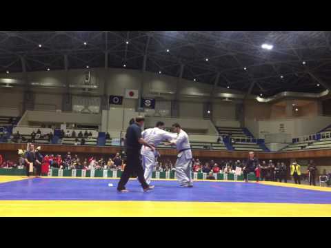 Men's final on the 5th World kyokushin tournament IKO Matsushima 2016