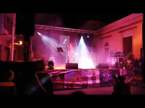 Hallelujah. Manuela Villa Canicattini Bagni vigilia della Matri Aiutu 2023