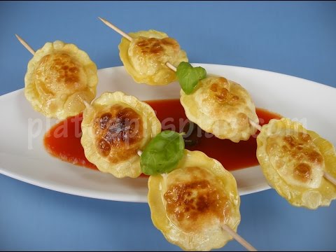 Brochetas de girasoli