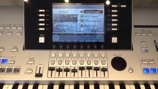 Saving Some Of Your Favourite Settings Into The Blue Buttons On Yamaha Tyros
