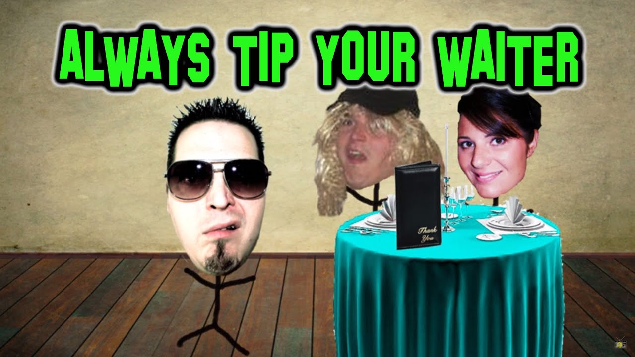 Weird Time Funnies - 'Always Tip Your Waiter'