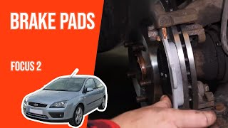 Youtube thumbnail of video "How to replace the front brake pads FOCUS 2 🚗"