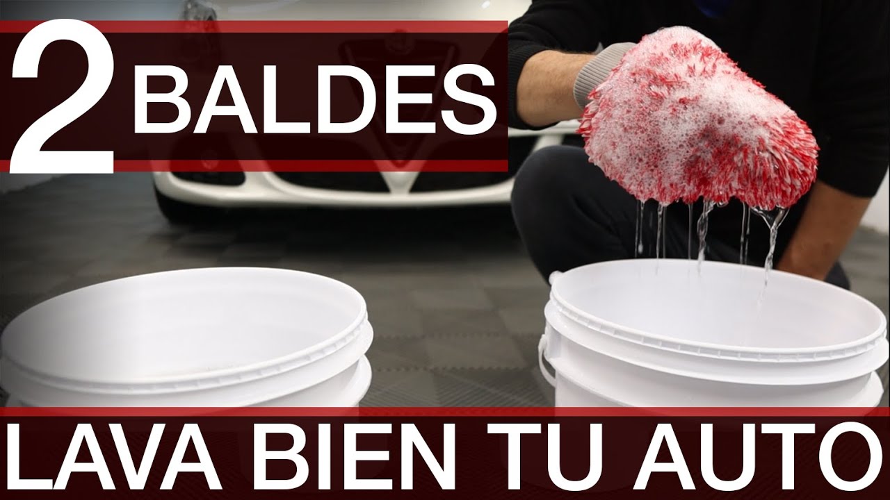COMO LAVAR UN AUTO - Tecnica BASICA Y FACIL de 2 Baldes - Amarante Detailing