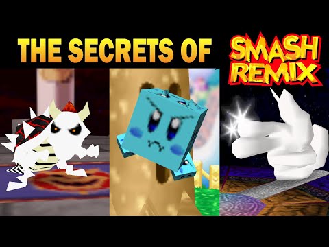 All Secrets And Easter Eggs in Smash Remix