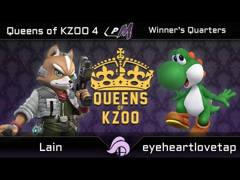 Queens of Kzoo IV Project M - Lain (Fox) vs. eyeheartlovetap (Yoshi)