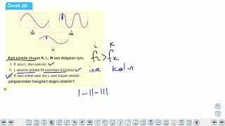 Eğitim Vadisi TYT Fizik 15.Föy Dalgalar 3 (Ses Dalgası, Deprem Dalgası) Konu Anlatım Videoları