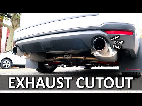 Installing an EXHAUST CUTOUT on my FORESTER XT | 2017 Subaru Forester XT