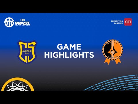 FIBA WASL 25/26 West Asia League Group Phase | AL RIYADI BEIRUT VS  AL WAHDAH SC | GAME HIGHLIGHTS