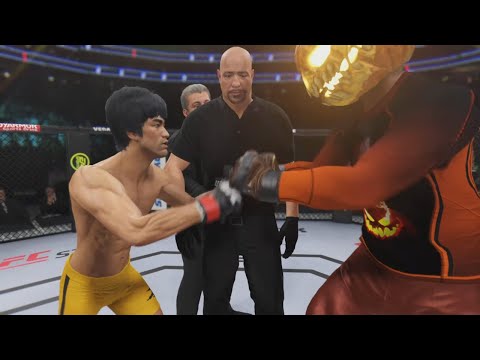 Bruce Lee vs. Pump King - EA Sports UFC 4 - Epic Fight 🔥🐲