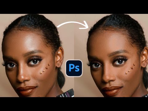 Remove UGLY Skin Shine in photoshop tutorial | photoshop tutorial | adobe photoshop