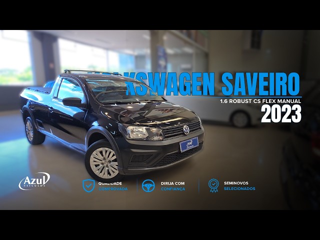 Vídeo VOLKSWAGEN SAVEIRO 1.6 MSI ROBUST CS 8V FLEX 2P MANUAL