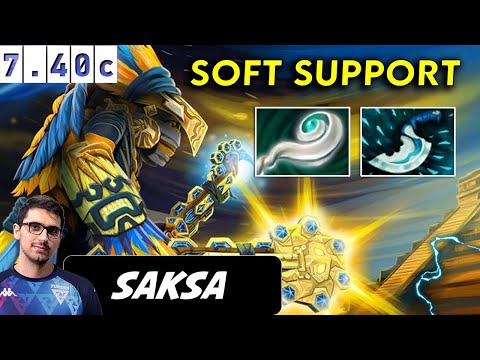 Saksa Shadow Shaman Soft Support - Dota 2 Patch 7.40c pro Player Full Gameplay