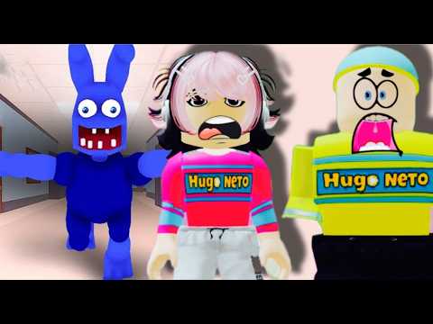 ESCOLA DO COELHO AZUL NO ROBLOX.