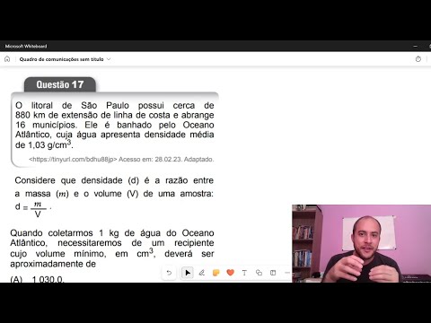 Etec Vestibulinho Questão 17