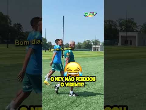 BOM DIA, KLEMENT! 😂 Neymar deu aquela zoada no vidente que previu a eliminação do Brasil #shorts