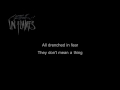 In Flames - Drenched in Fear [HD/HQ Lyrics in Video ...