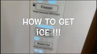 Samsung Fridge: How to Get Ice from Ice Maker