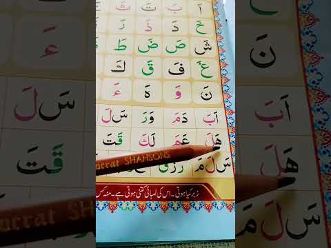 lesson nmber 1 zaber ki pehchan