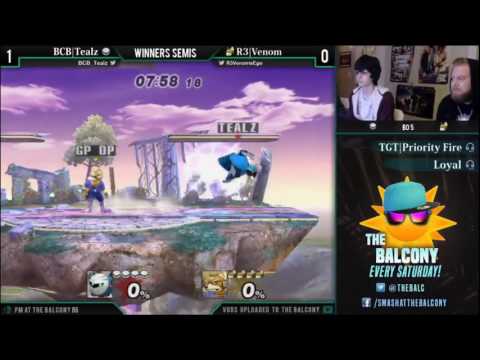 PM @ the Balcony 86 - Winners Quarters ft. BCB|Tealz (Meta Knight) VS R3|Venom (Falcon)