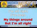 I'M ALL RIGHT   MADELEINE PEYROUX   KARAOKE