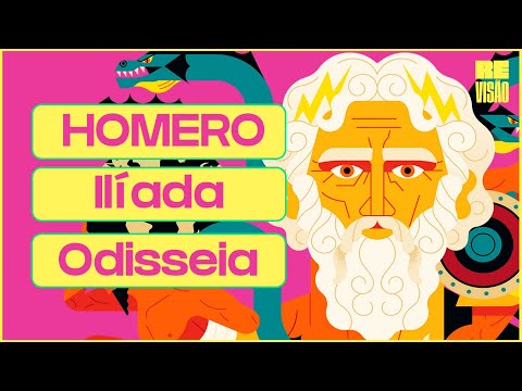 HOMERO, a Ilíada e a Odisseia!