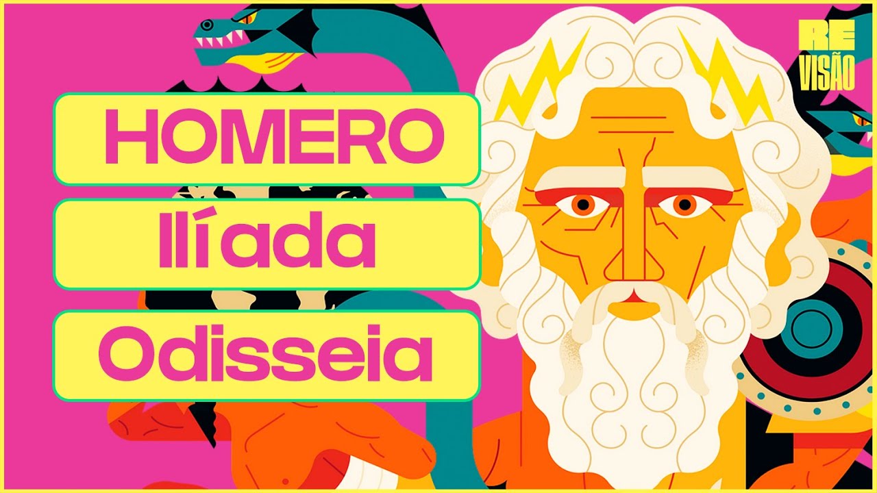 HOMERO, a Ilíada e a Odisseia!
