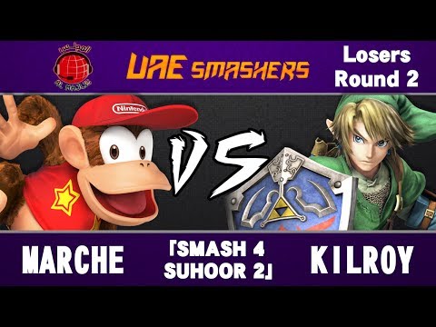 [OS] Smash 4 Suhoor 2: Marche (Diddy Kong) vs Kilroy (Link) - Singles LR2