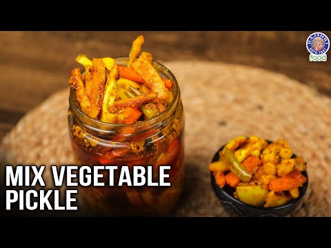 Mix Vegetable Pickle | Homely Mix Vegetable Pickle Recipe | Indian Style Pickle | Chef Varun Inamdar