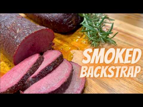 How to Smoke a BACKSTRAP - The BEST Venison Ever??
