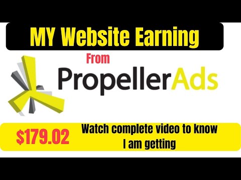 , title : 'Propeller ads Earning From My website 2021 | Best Google AdSense Alternatives 2021'
