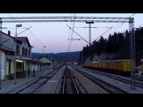 [Train driver's view] Rijeka - Moravice