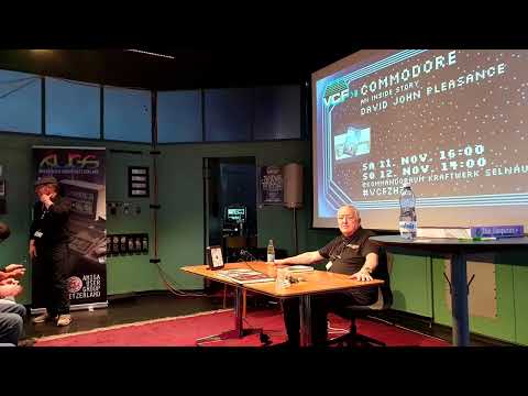 David John Pleasance - 11.11.2023 VCF Zürich (Commodore an inside story)