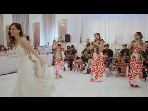 Surprise Cook Island Dance Performance for Husband | Matthew & Jamie’s Wedding 2023