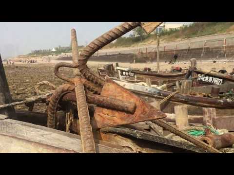 stone man park in Qingdao, old fishing Village
