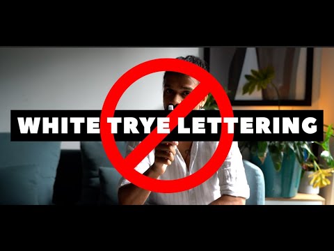 White Tyre Lettering | Paint Pen | Watch this before you use one.