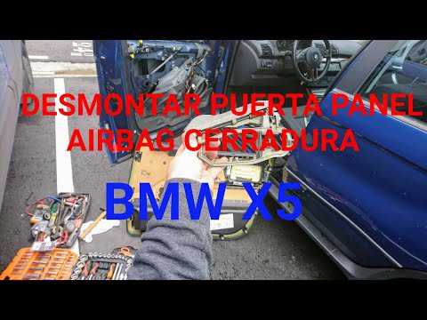 BMW E53 x5 Front Door Will Not Open Outside Door Handle Frame Replacement DIY Complete