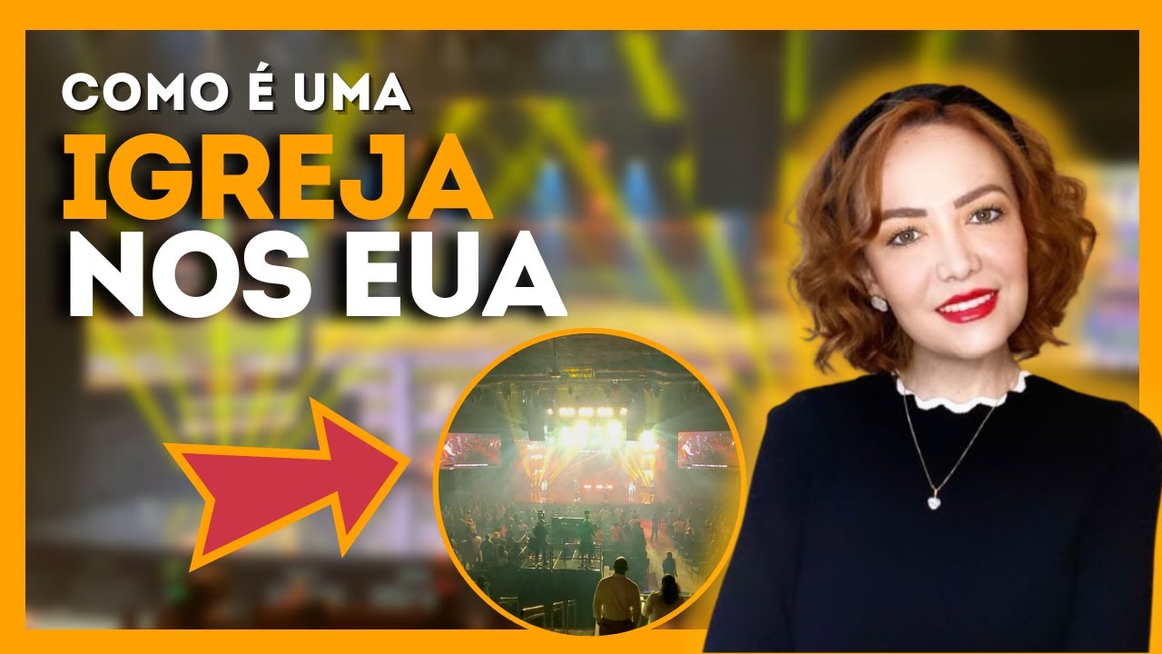 Mostrei TUDO  | COMO É uma IGREJA nos Estados Unidos.