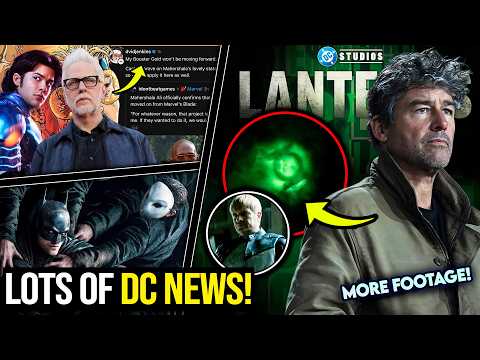 Yes!! New Lanterns Footage, Dcu Project Issues, Gunn Debunks (Again!), The Batman 2 & More