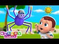 Incy Wincy Spider Song Animal Songs For Babies Meeko S Family