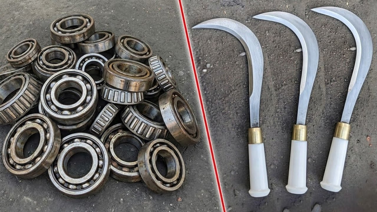 How To Make Katari From Bearing 🔥 | Making A Hasiya | Katari Making | Handmade Karati | Hasiya 